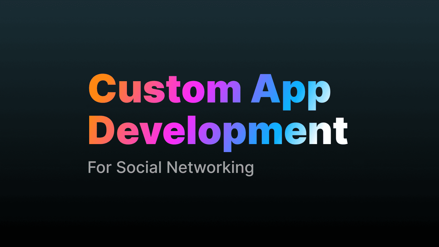 Social Networking