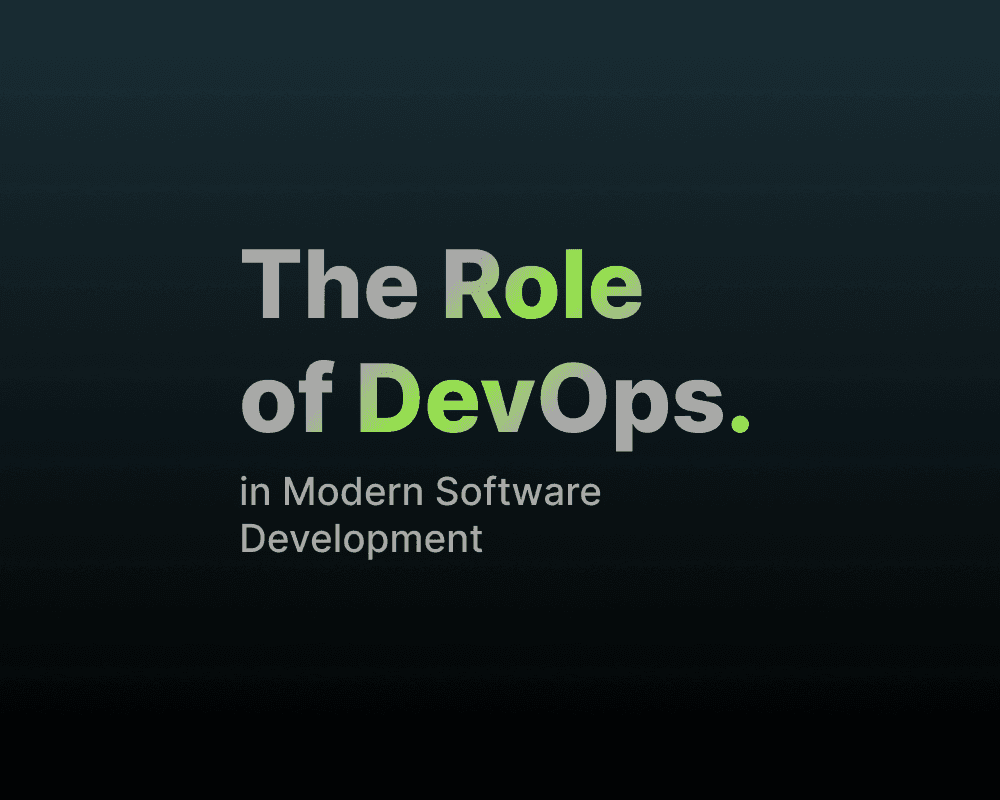 Modern software development
