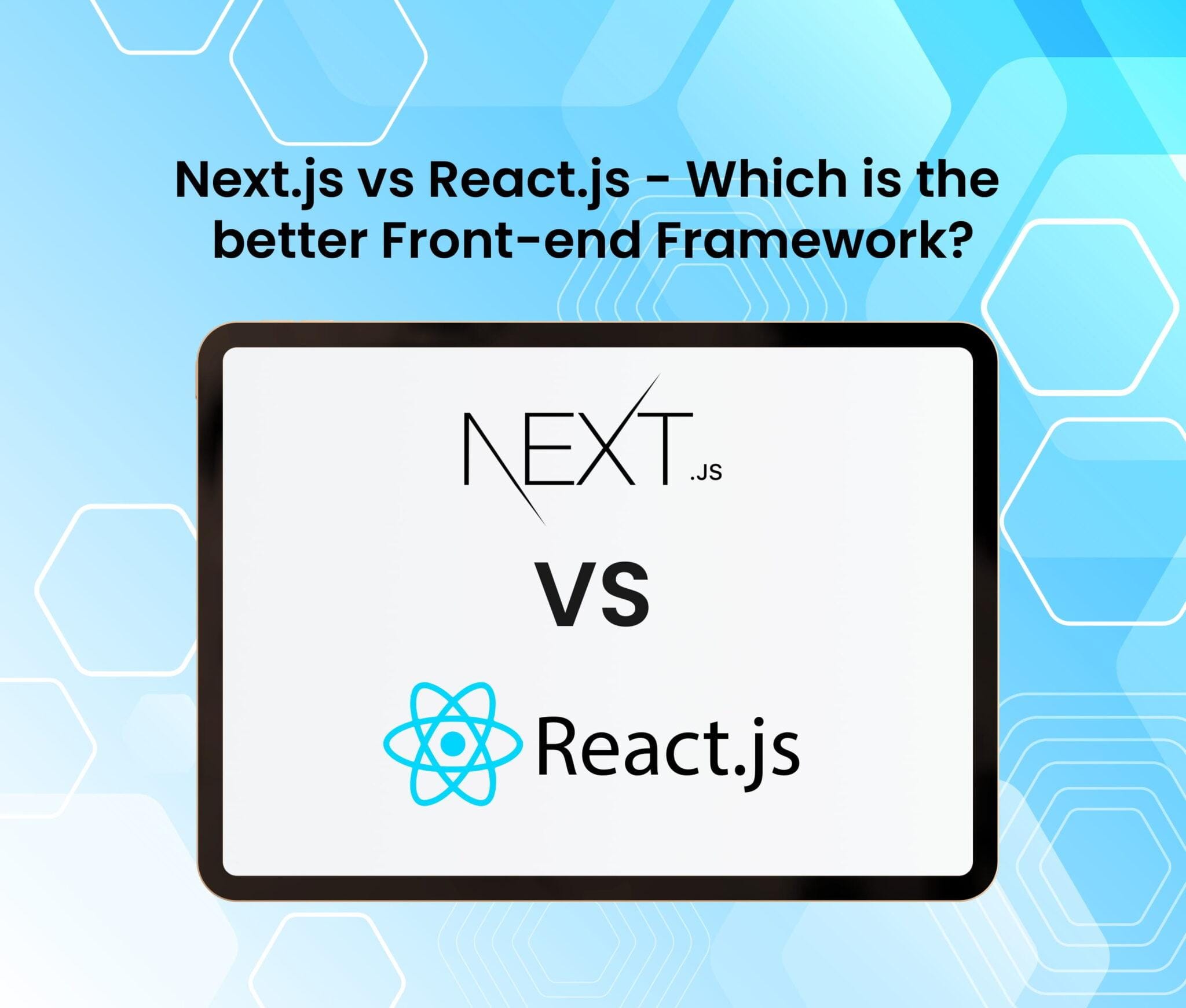 React.js vs Next.js