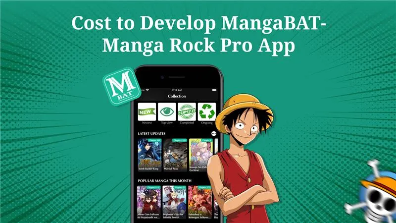 Cost to Develop MangaBAT Manga Rock Pro App