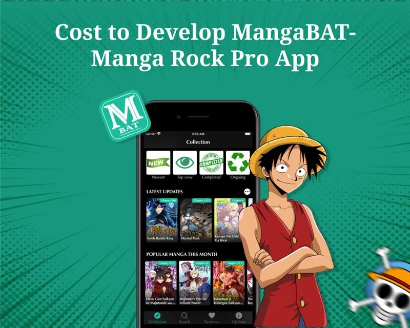 Develop MangaBAT Manga Rock Pro App