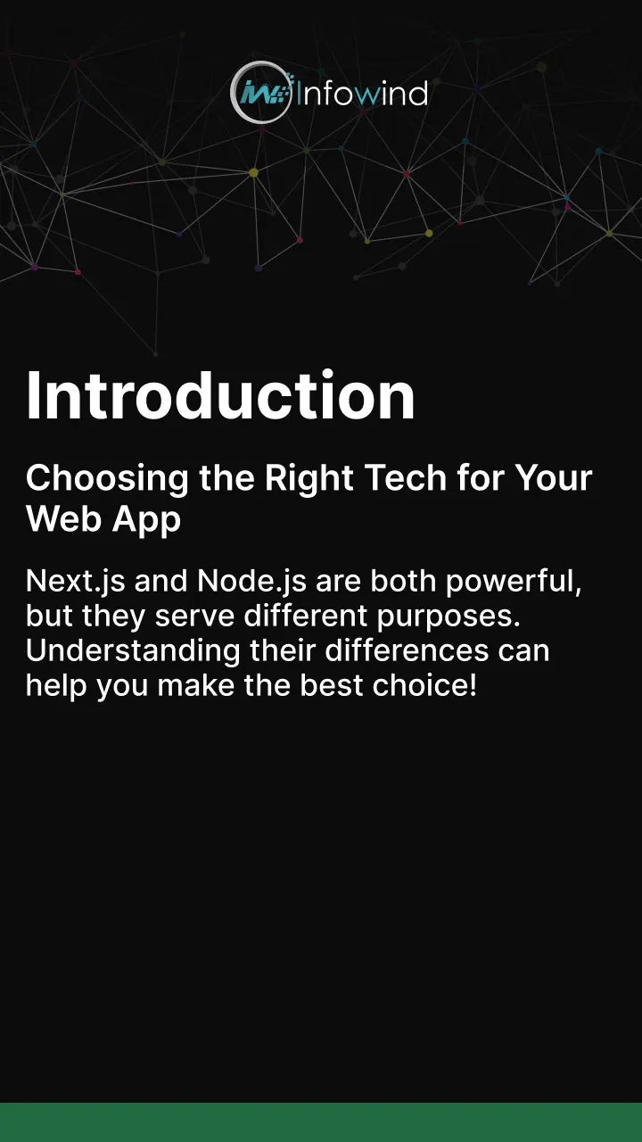 Next.js vs. Node.js: Key Differences & Best Use Cases