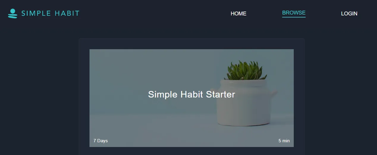 Simple Habit